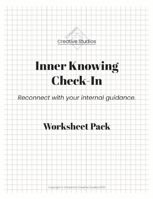 Inner Knowing Check-In Worksheets