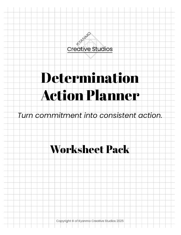 Determination Action Planner Worksheets