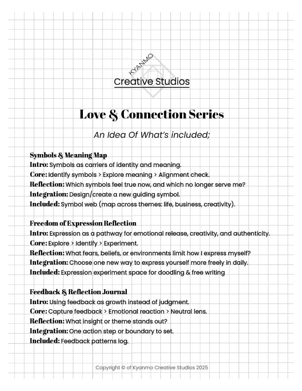 💋 Love & Connection Series