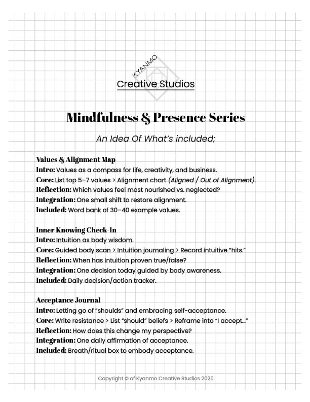 🌿 Mindfulness & Presence Series