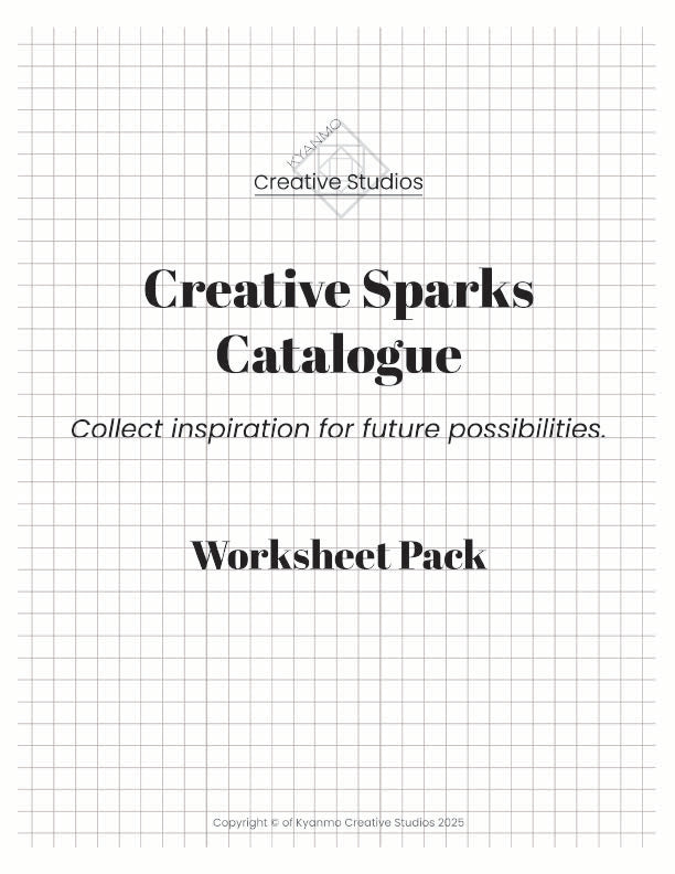 Creative Sparks Catalogue Worksheets