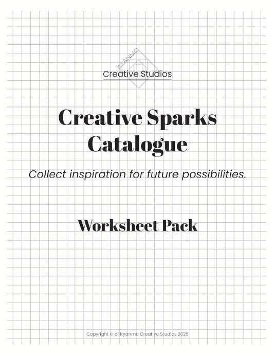 Creative Sparks Catalogue Worksheets