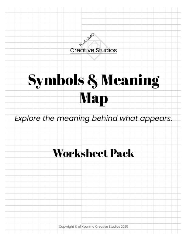 Symbols & Meaning Map Worksheets