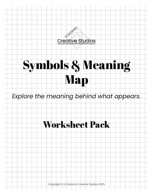 Symbols & Meaning Map Worksheets