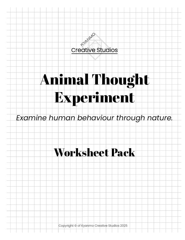 Animalism Thought Experiment Worksheets
