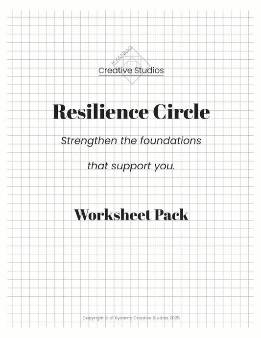 Resilience Circle Worksheets