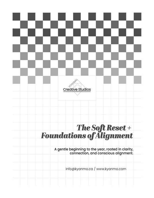 🌿🪷The January Soft Reset + Foundational Alignment Workbooks