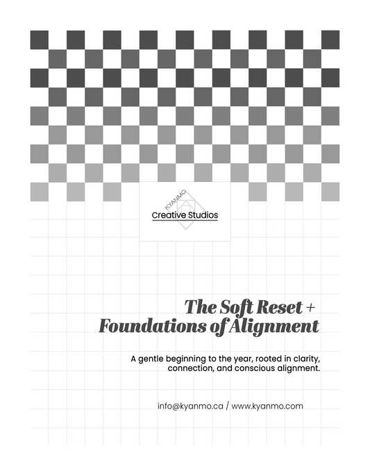 🌿🪷The January Soft Reset + Foundational Alignment Workbooks