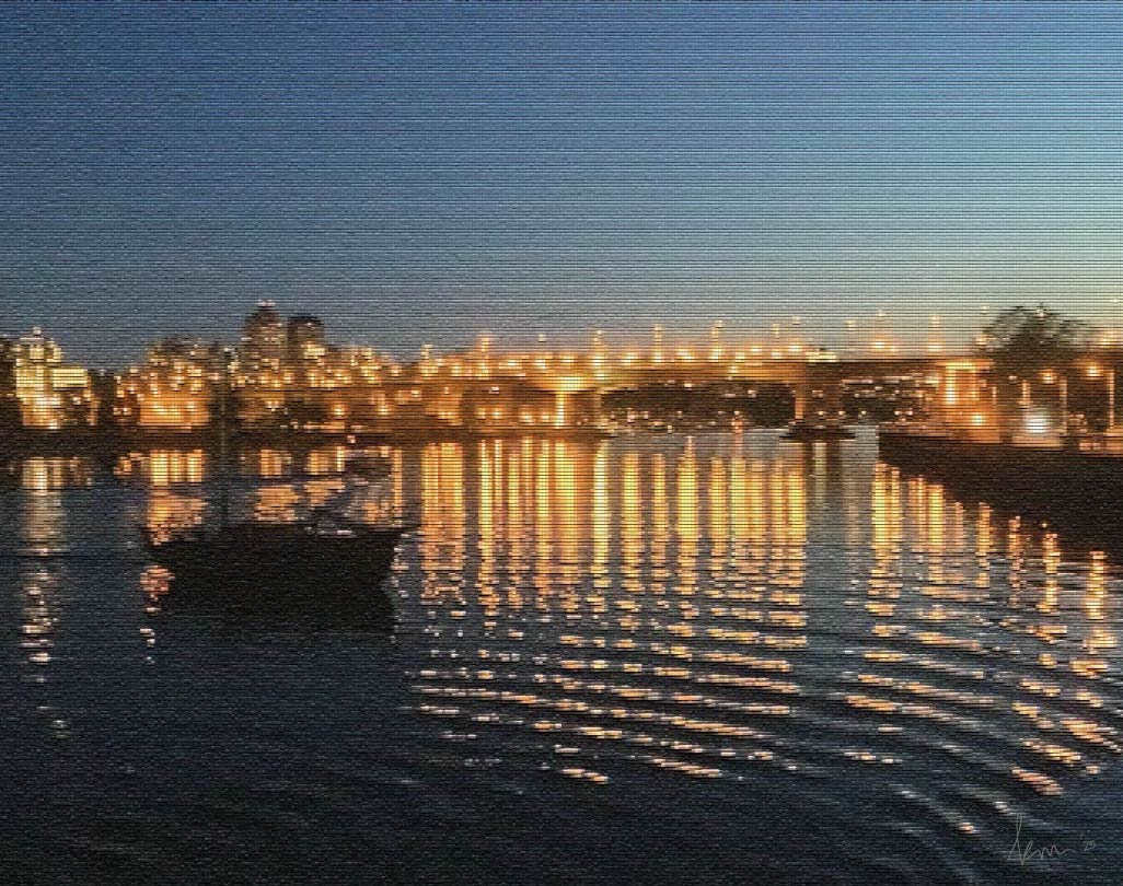 The Evening Glows
