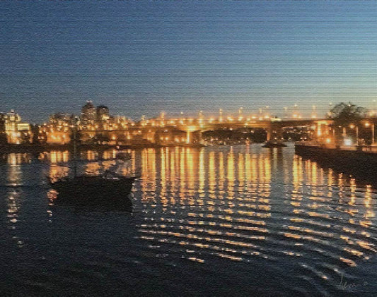 The Evening Glows