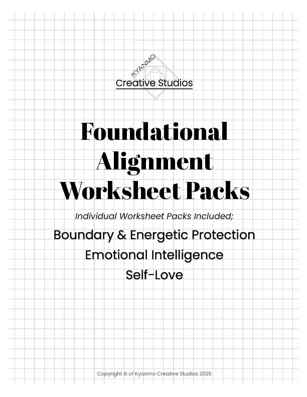 Foundational Alignment Worksheet Pack