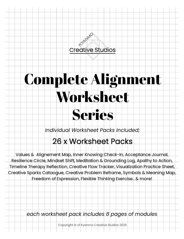 🌟 Complete Alignment Worksheet Series