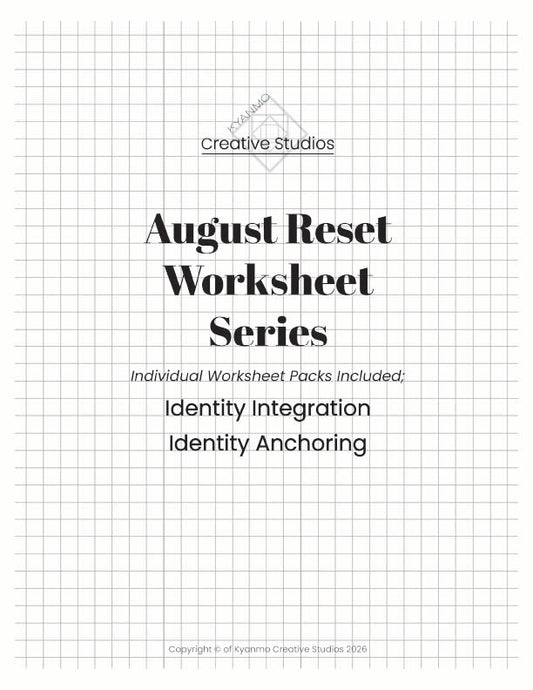 August Soft Reset: The Embodiment Series
