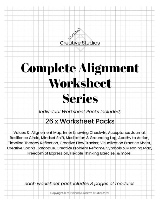 🌟 Complete Alignment Worksheet Series