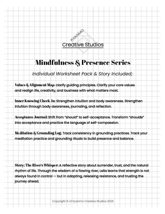 🌿 Mindfulness & Presence Series