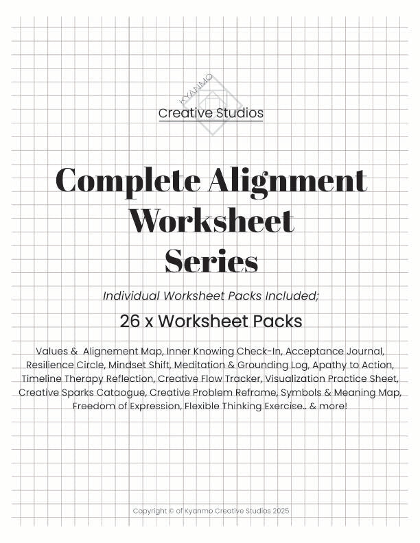 Complete Alignment Worksheet Series